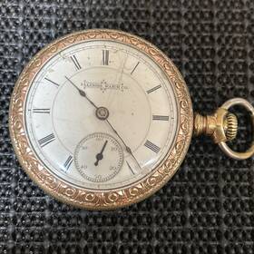 Grade-99 Illinois Watch Co Model 2 Grade 98 18s 11j Gold Filled 20 Year Case 1888 Prod
