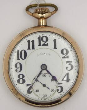 1922 Illinois K218 Antique Bunn Special 21 Jewel Size 16s Rr Grade Pocket Watch