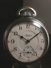 Ca.1907 Illinois Lakeshore Pocket Watch Parts Or Repair Runs Grade