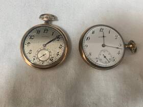 N3468684 Illinois Pocket Watch Year 1919 Size 12/14 17jewels S/n3468684 Grade 504