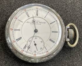Watch..tj1074 Illinois Tj1074 Paillard Grade 176 Getty Model Pocket