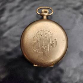 Tj194 Illinois 1918 Burlington 21 Jewel Grade 108 Railroad Watch Gold Filled
