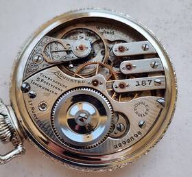 16s-17rj-on5l-t5pi-dr Illinois Watch Co. Size 16 Grade 187