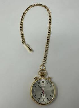 19672 Invicta Pocket Watch Stop Model Gold Monaco Grand Prix Automobile 19672 Invicta Pocket Watch Stop Model Gold Monaco Grand Prix Automobile