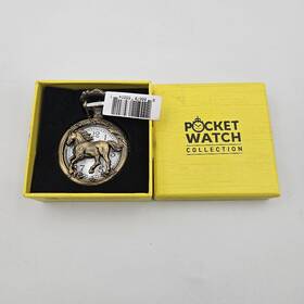 49006 Invicta Vintage Style Equinox 47mm Mens Bronze Tone Pocket Watch With Chain