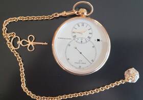 J080031000 Jaquet Droz Jaquet-droz The Pocket Watch Grande Seconde 18k Rose Gold