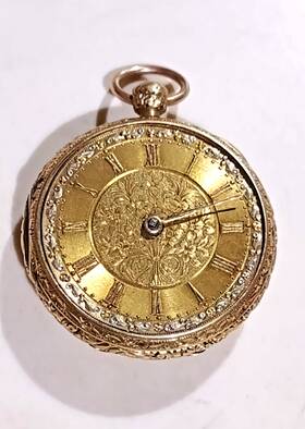 1820-1830 Jos Johnstone Antique Liverpool 18k Gold Mid 1800s Pocketwatch Restoration