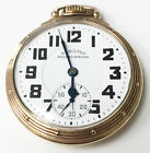 K034702 Hamilton Railway Special Vintage Wind Up Open Face Pocket Watch