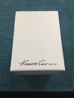 Kc1433 Kenneth Cole New York Reaction Men Brown Leather Strap Nib