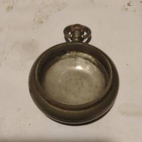 1882-1927 Keystone Silveroid Pocket Watch Railroad Case / Circa 18s