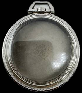3057 Keystone Antique 16 Size Elgin Railroad Pocket Watch Case Stainless Steel