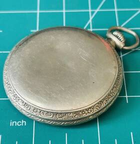 435420 Keystone Vintage Watch Case Silveroid Genuine Pocket