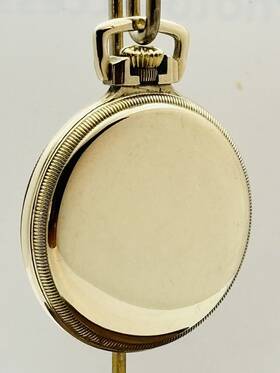 9868997 Keystone Size 16s J Boss 10k Gold Filled Pocket Watch Case