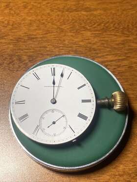 71148 Lancaster Watch Co. Pocket Movement - Record 18 S 10j