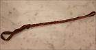 Leather 9 Pocket Braided Watch " Nos Belt Strap Stock Brown