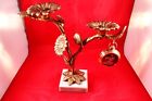 Liberty.999 Silver 9 Marble Vintage " Stand Pocket Brass Eagle Watch Leaf Lady