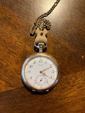 1934574 Longines Vintage 53mm Mechanical Open Face Pocket Watch Cwc Co Planet Tm