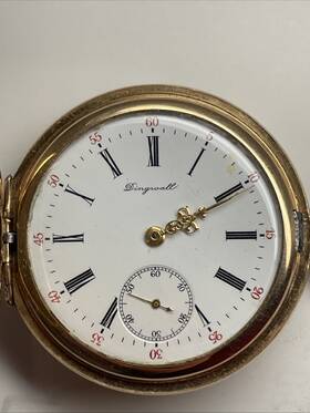 2060096 Longines Ebauche Movement Pocket Watch Swiss 17j Cal 15.94 Gf S/n C1907