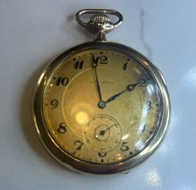 3316756 Longines Pocket Watch 15 Jewel Movement