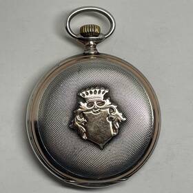 Cal.18.50 Longines 4302712 Pocket Watch Swiss 15j S/n C.1925/26 Silver And Gf 50mm