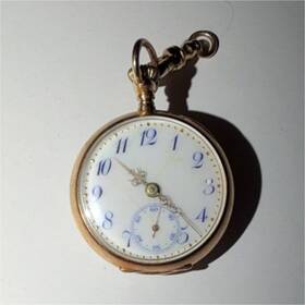 4740009 Longines 1906 14k Solid Gold Women S Windup Pocket Watch