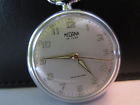 Luxe 1960s Watch Pocket 7 Jewel Swiss Pendant Medana De Deluxe