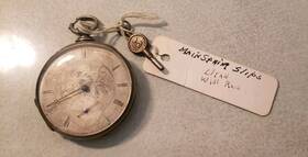 15063 M.j. Tobias Mj Liverpool Antique Cylinder Escapement Mechanical Pocket Watch #15063
