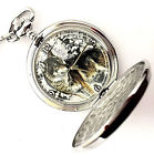 Majestic Watch Al Chain Pocket Stainless Quartz Encounters Wolf Steel Ag