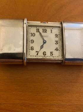 1183541 Movado Rare 935 Chronometre Pocket Watch Pre Patent