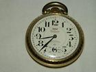 Ms-67 Waltham Rgp Open Face Case Pocket Watch For Repair
