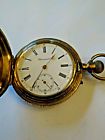 295002 N Antique Vacheron Geneve Remontoir Spiral Breguet Plated Pocket Watch