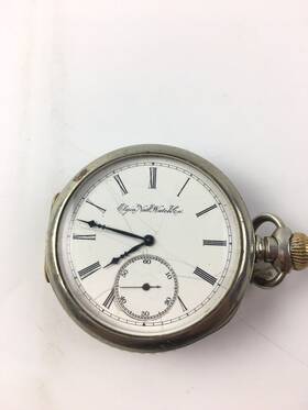 1896 National Watch Co. Dh23 Elgin 7j 16s Pocket Circa