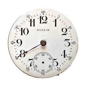 8135784 New York Standard 1908 Hudson Pocket Watch Movement 18 Size 17 Jewel #8135784