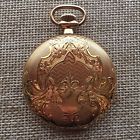 C.1917 No.220 Waltham 14k Pocket Watch Double Hunter Sz 12s 15j 131001