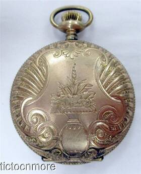 86754 Ny Standard Antique Gradee 44 Model 1 7j 6s Hunter Case Pocket Watch 1900