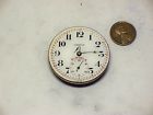 O-590 Capitol 21j Capital Swiss Pocket Watch Movement Parts Repair Steampunk