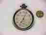 O-703 Elgin 16s 7j Open Face Pocket Watch Keeping Time Salesmans Case Set Up