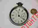 O-992 Elgin 18s 7j Pocket Watch Nickel Case Keeping Time