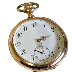 7286788 Omega Mint Gold Filled Full Hunter Pocket Watch 20 Yr