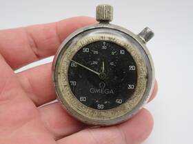 9300a Omega Vintage Mechanical Pocket Stopwatch For Repair