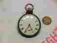 P-574 Robert Norman 12s Fusee Pocket Watch Sterling Case