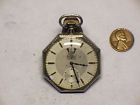 P-581 Elgin 12s 7j Pocket Watch 14k Gf Case