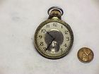 P-592 Elgin 15j 12s Pocket Watch 14k Green Gold Filled Case