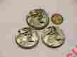 P-753 Elgin 3 Vintage 6s 7j Pocket Watch Movements Parts Repair Steampunk