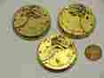 P-981 Waltham 3 14s Pocket Watch Movements Parts Repair