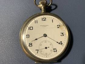 221437 Perfection Vintage Standard Pocket Watch Ad C. 1888 Parts/repair 41.8mm