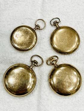 12s-18s Philadelphia 20yrs Gold Filled Pocket Watch Case Use / Scrap 164 Grams