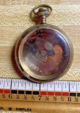 8150262 Philadelphia Watch Case Co. 16 Size 20 Year Gold Filled Open Face Pocket 10k 1907