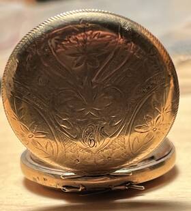 8195104 Philadelphia Watch Case Co. Full Hunter Gold Filled Pocket