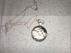Pocket Color Watch Motorcycle Nice Silver Chain